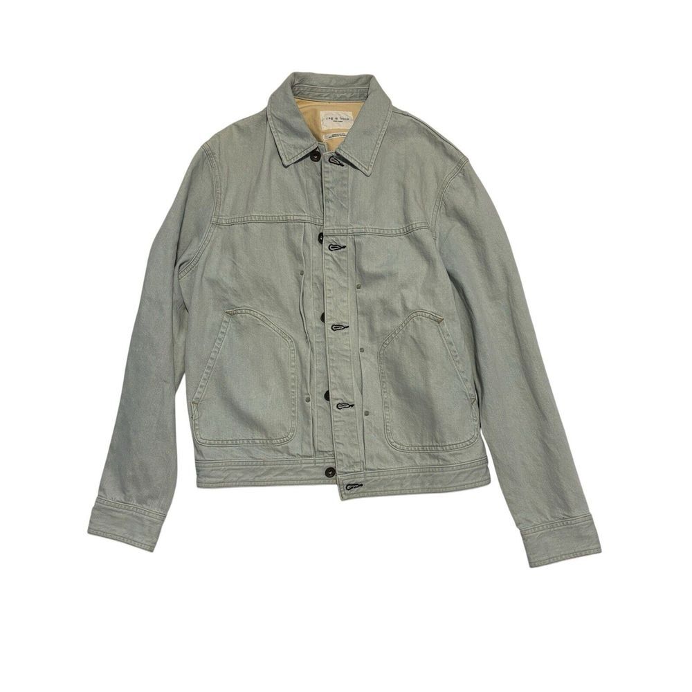 rag & bone Gray Lightweight Shirt Jacket